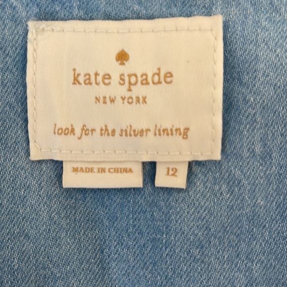Kate Spade Dip Dye Denim Dress | Size 12 - Picture 7 of 16